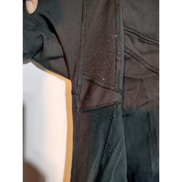 Athleta black athletic pants woman size small with side pockets - Picture 3 of 5